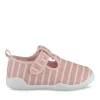 Chaussons Chaussons ROSE Fille Motif Rayures Scratch