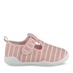 Chaussons Chaussons ROSE Fille Motif Rayures Scratch