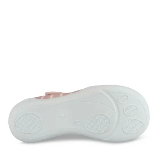 Chaussons Chaussons ROSE Fille Motif Rayures Scratch
