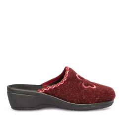 Chaussons Confort BORDEAUX Femme A Enfiler