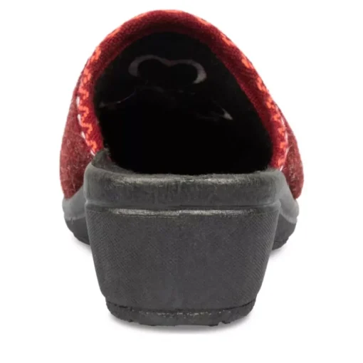 Chaussons Confort BORDEAUX Femme A Enfiler