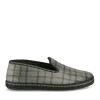 Chaussons Confort GRIS Homme Motif Uni A Enfiler