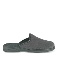 Chaussons Confort GRIS Homme Motif Uni A Enfiler