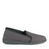 Chaussons Confort GRIS Homme Motif Uni A Enfiler