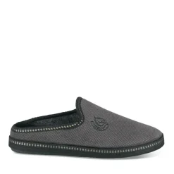 Chaussons Confort GRIS Homme Motif Uni A Enfiler