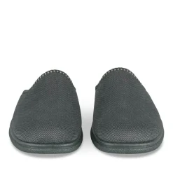 Chaussons Confort GRIS Homme Motif Uni A Enfiler