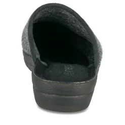 Chaussons Confort GRIS Homme Motif Uni A Enfiler
