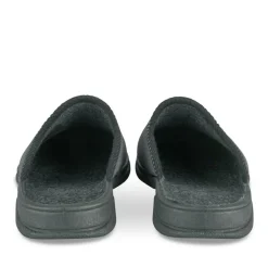 Chaussons Confort GRIS Homme Motif Uni A Enfiler