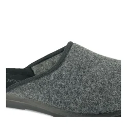 Chaussons Confort GRIS Homme Motif Uni A Enfiler