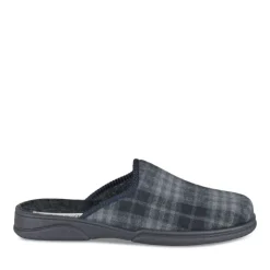 Chaussons Confort MARINE Homme Motif Uni A Enfiler