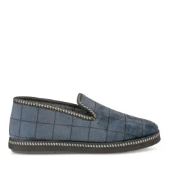 Chaussons Confort MARINE Homme Motif Uni