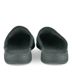 Chaussons Confort MARINE Homme Motif Uni A Enfiler