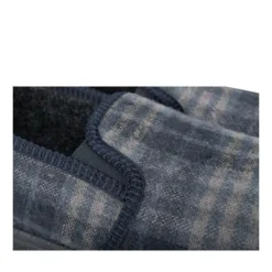 Chaussons Confort MARINE Homme Motif Uni A Enfiler