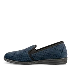 Chaussons Confort MARINE Homme Motif Uni