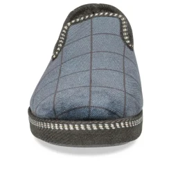 Chaussons Confort MARINE Homme Motif Uni