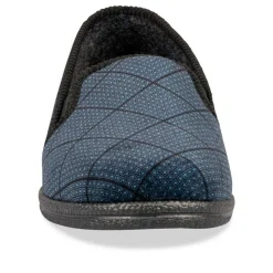 Chaussons Confort MARINE Homme Motif Uni