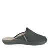 Chaussons Confort NOIR Homme Motif Uni A Enfiler