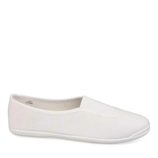 Chaussons De Gym BLANC Femme A Enfiler
