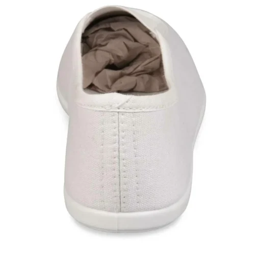 Chaussons De Gym BLANC Femme A Enfiler
