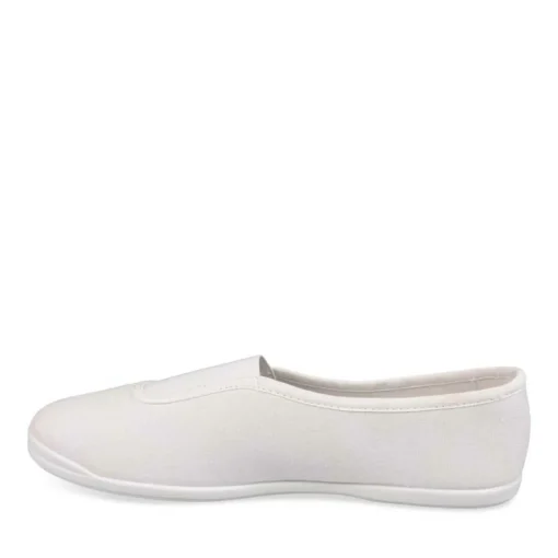 Chaussons De Gym BLANC Femme A Enfiler
