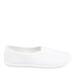 Chaussons De Gym BLANC Fille A Enfiler