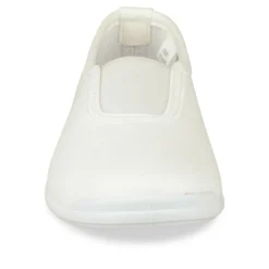 Chaussons De Gym BLANC Fille Motif Uni A Enfiler