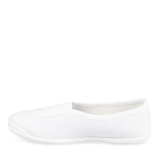 Chaussons De Gym BLANC Fille A Enfiler