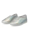 Chaussons De Gym BLEU Fille Motif Iridescent A Enfiler