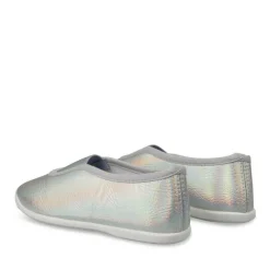 Chaussons De Gym BLEU Fille Motif Iridescent A Enfiler