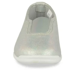 Chaussons De Gym BLEU Fille Motif Uni A Enfiler