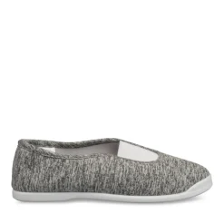 Chaussons De Gym GRIS Garçon Motif Uni A Enfiler