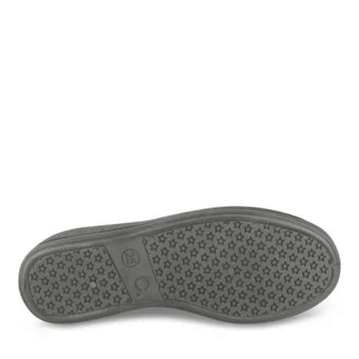 Chaussons De Gym NOIR Fille Motif Uni A Enfiler