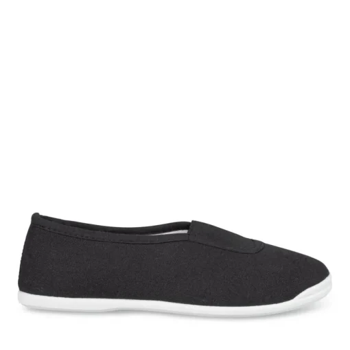 Chaussons De Gym NOIR Garçon Motif Uni Elastique