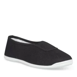 Chaussons De Gym NOIR Garçon Motif Uni Elastique
