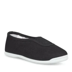 Chaussons De Gym NOIR Garçon Motif Uni Elastique