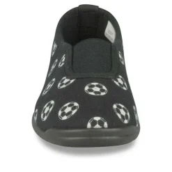 Chaussons De Gym NOIR Garçon Motif Uni A Enfiler