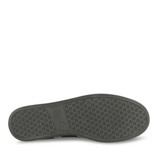 Chaussons De Gym NOIR Garçon Motif Uni A Enfiler