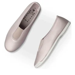 Chaussons De Gym ROSE Fille Motif Paillettes A Enfiler