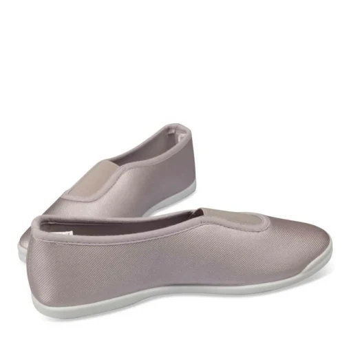 Chaussons De Gym ROSE Fille Motif Paillettes A Enfiler
