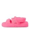 Chaussons FUSCHIA Femme Motif Uni Elastique