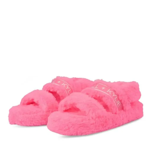 Chaussons FUSCHIA Femme Motif Uni Elastique
