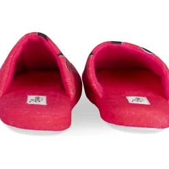 Chaussons FUSCHIA Femme Motif Multicolore A Enfiler