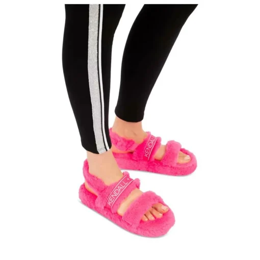 Chaussons FUSCHIA Femme Motif Uni Elastique