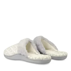 Chaussons GRIS Femme A Enfiler