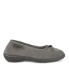 Chaussons GRIS Femme Motif A Pois A Enfiler
