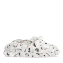 Chaussons GRIS Fille Motif Animal A Enfiler