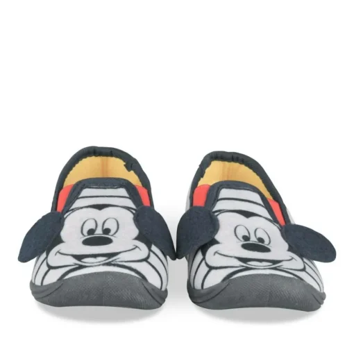 Chaussons GRIS Garçon A Enfiler