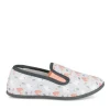 Chaussons GRIS Garçon Motif Animal A Enfiler