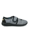 Chaussons GRIS Garçon Motif Uni Scratch