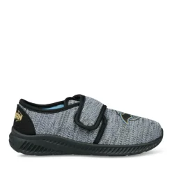Chaussons GRIS Garçon Motif Uni Scratch
